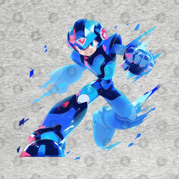 megaman by skatermoment